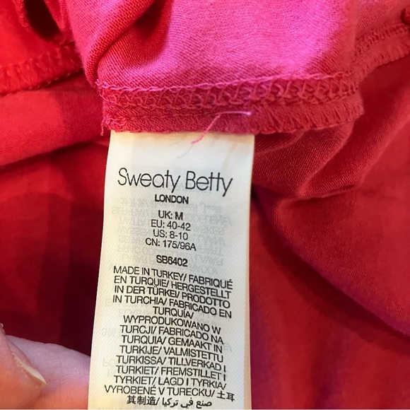 NWT Sweaty Betty Take It Easy Dress, Medium, Tayberry Pink, Athleisure Comfy - Picture 12 of 16